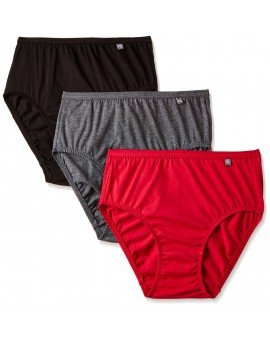 Jockey Women's Cotton Hipster Dark Assorted (Pack of 3) (Colors may vary) 1406